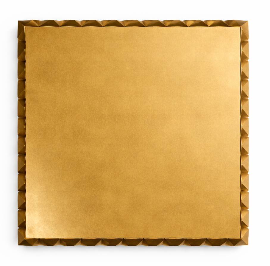 Ajman Brass Foiled Coffee Table