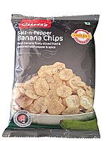 CHHEDA SALT-N-PEPPER BANANA CHIPS 33GM