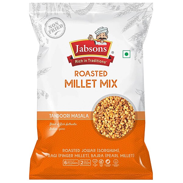 JABSONS ROASTED MILLET MIX 140GM
