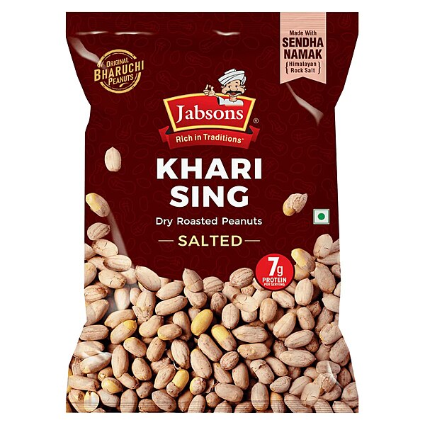 JABSONS KHARI SING SALTED PEANUTS 200GM