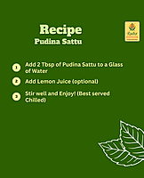 Pudina Sattu | Protein Rich | Gluten Free