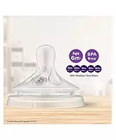 Avent Natural Response Teat Flow 5 Teats for Newborn Babies BPA Free - Pack of 2