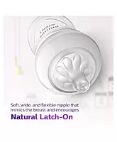 Avent Natural Response Teat Flow 5 Teats for Newborn Babies BPA Free - Pack of 2