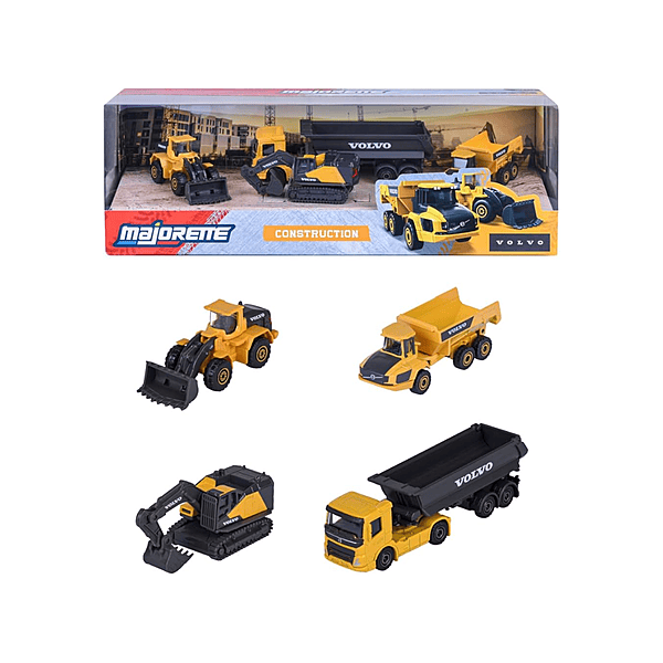 Volvo Construction Set | 1:64 | Majorette