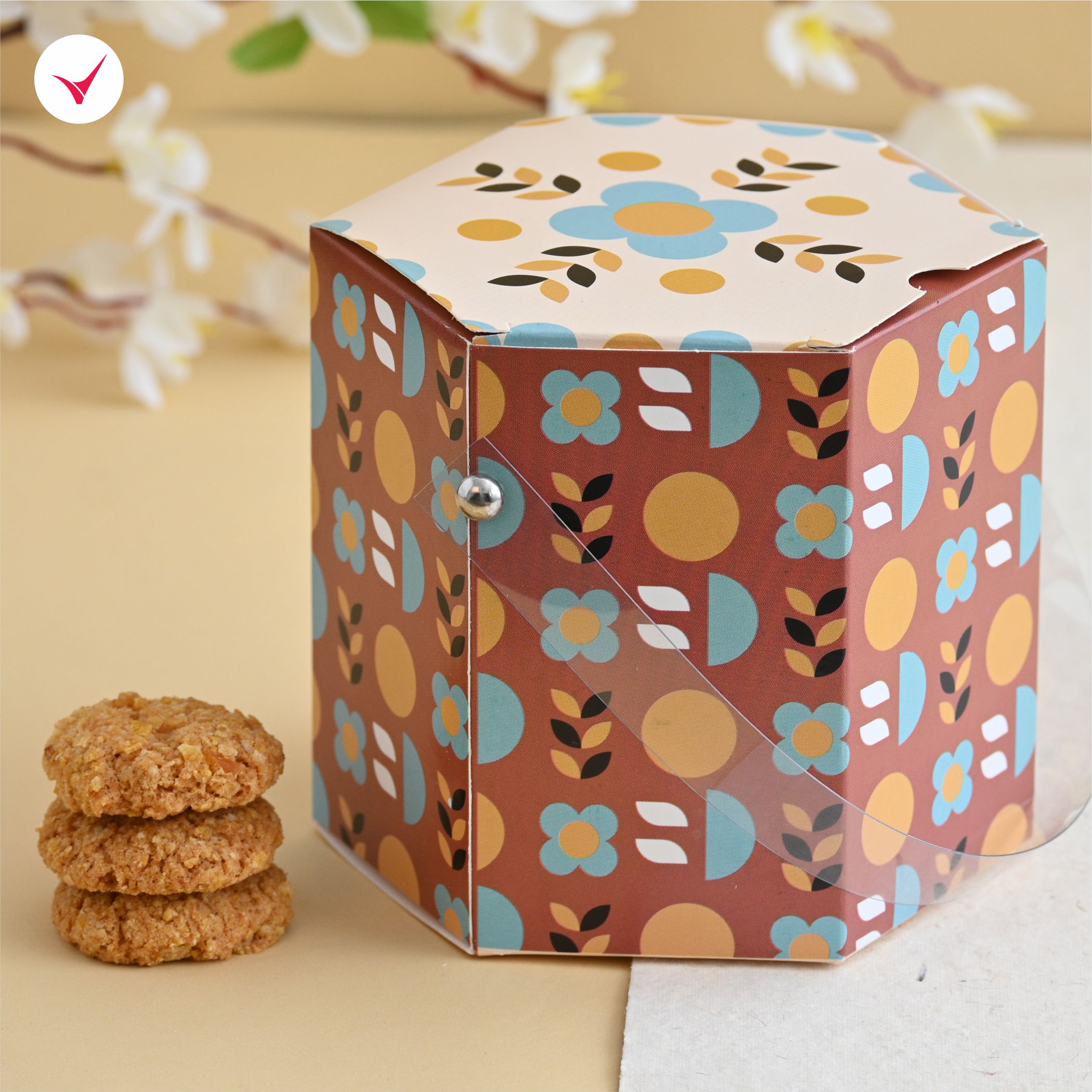 Hexagon Multi Purpose Gift Box 1632 A