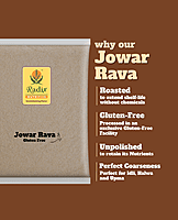 Jowar Rava | Gluten Free