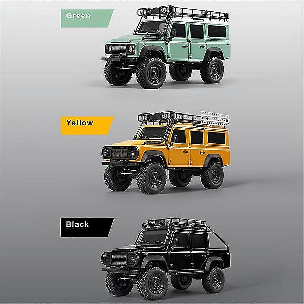 MN111 1:18 Scale 4WD RC Rock Crawler – Land Rover Defender D110 Alloy Edition| 2.4GHz RTR Off-Road Remote Control Car