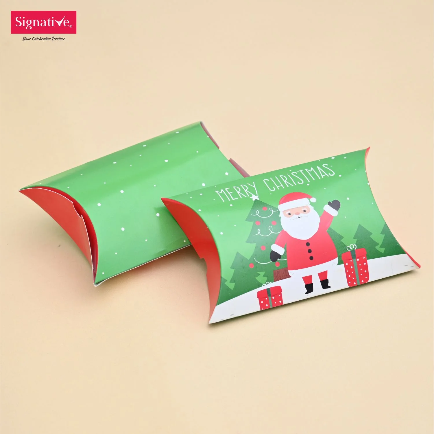 Christmas Pillow Box 1643 D