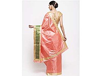 SAREE-PWEWSRWBRO1843008-PINK/ GREEN