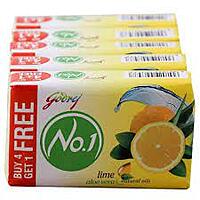 GODREJ NO 1 LIME 4+1 PACK