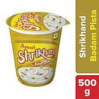 AMUL SHREEKHAND BADAMPISTA 500GM