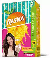 RASNA ALPHONSO MANGO FLAVOUR 20GM+25ML(32 GLASS) 1 PACK