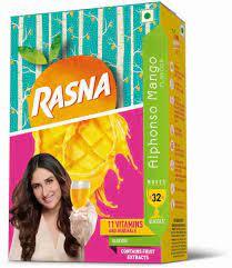 RASNA ALPHONSO MANGO FLAVOUR 20GM+25ML(32 GLASS) 1 PACK