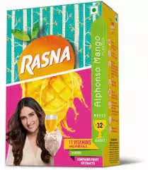 RASNA ALPHONSO MANGO FLAVOUR 20GM+25ML(32 GLASS) 1 PACK