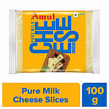 AMUL CHEESE SLICE 100GM
