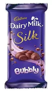CADBURY SILK BUBBLY 120GM