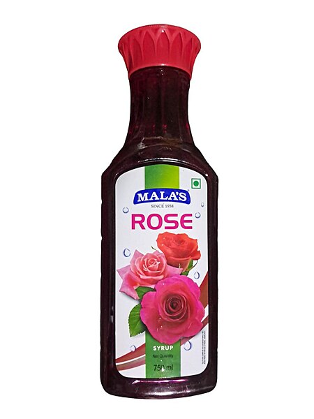 MALA ROSE SYRUP 750ML