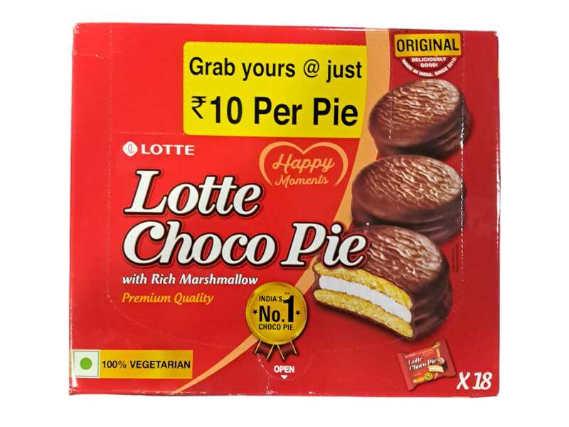 LOTTE CHOCO PIE 23GM PACK OF 18