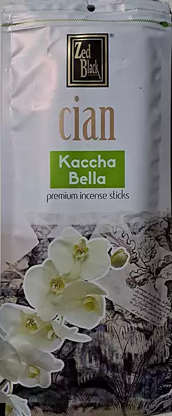 ZED BLACK AGARBATTI KACCHA BELLA 125GM