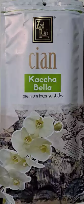 ZED BLACK AGARBATTI KACCHA BELLA 125GM