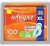 WHISPER CHOICE ULTRA XL 6PADS
