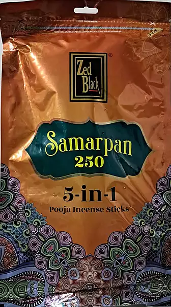 ZED BLACK AGARBATTI SAMARPAN 190GM