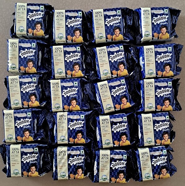 PATANJALI DOODH BISCUITS RS.5*20