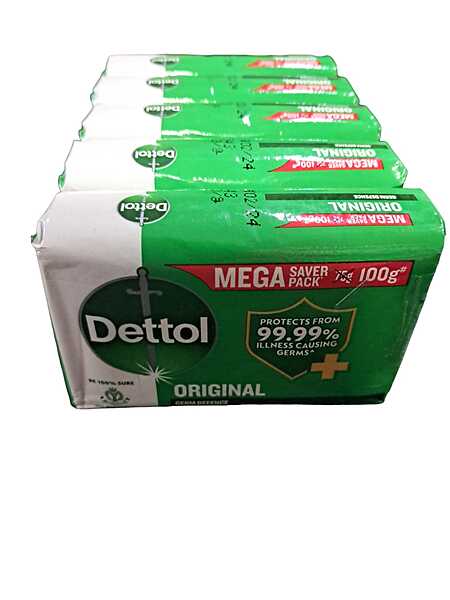 DETTOL 100GM PACK OF 5