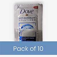 DOVE SHAMPOO SACHET 5ML PACK 10