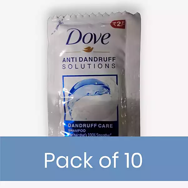 DOVE SHAMPOO SACHET 5ML PACK 10
