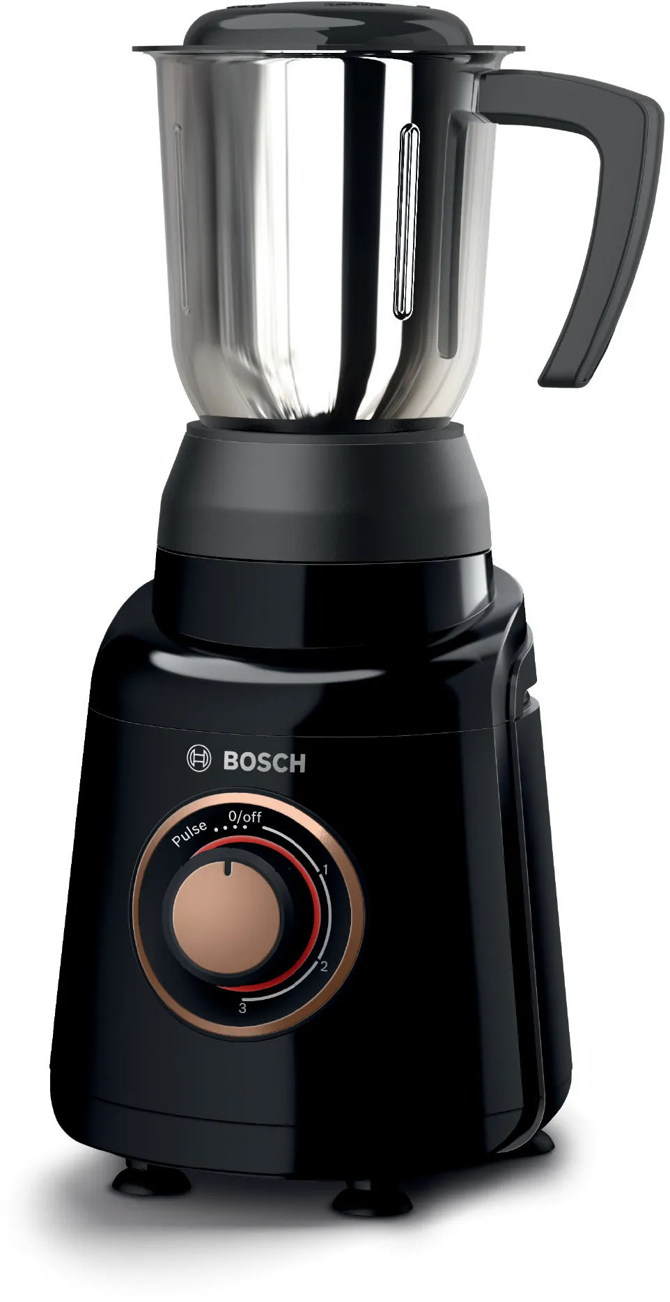 Bosch TrueMixx Joy 750W Mixer Grinder – Black – Powerful Motor,3 Jars, High-Speed Grinding