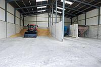 Modular Grain Storage Warehouse Setup