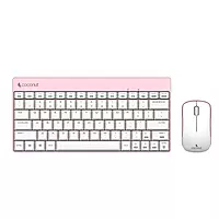 Coconut Mini Desire WK29 Wireless Combo (Black Keys, Grey Border, Compact Design, Ergonomic Feel,Long Battery Life, 1 Year Warranty)