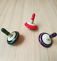 Channapatna Wooden Spinning Tops Toy Set