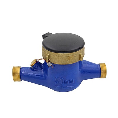 UPC Water Meter Multi Jet Cold Brass Screwed