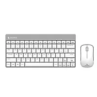 Coconut Mini Desire WK29 Wireless Combo (Black Keys, Grey Border, Compact Design, Ergonomic Feel,Long Battery Life, 1 Year Warranty)