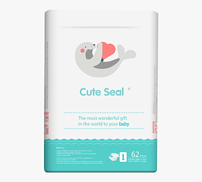 Cuteseal Small Tape/ Velcro - 4to 8Kg - 62pcs