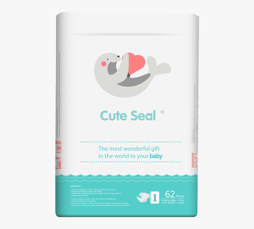 Cuteseal Small Tape/ Velcro - 4to 8Kg - 62pcs