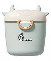 R For Rabbit - First Feed Crescent - Meal Box - Green