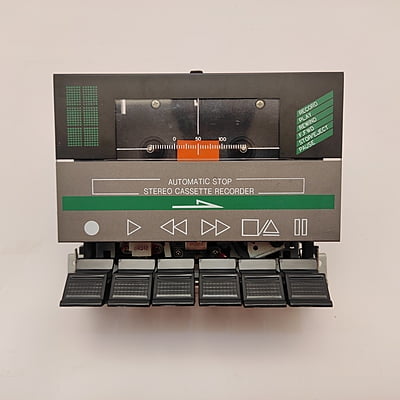 Auto Stop Stereo Cassette Deck Mechanism - RX-39