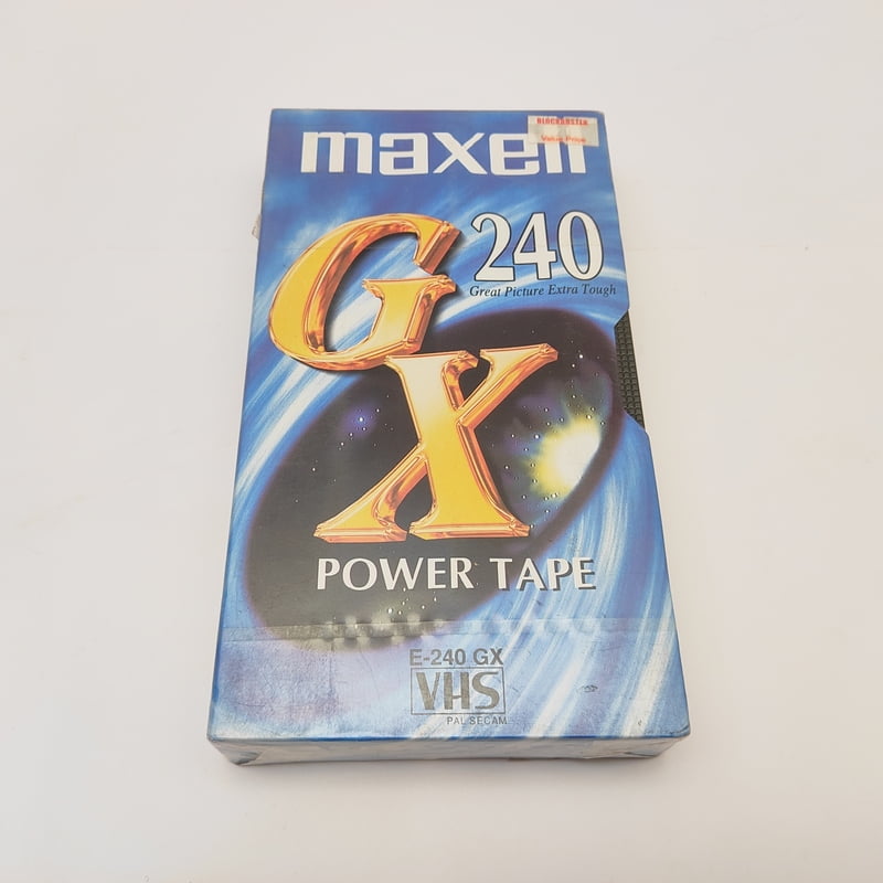 Maxell - VHS - E-240-GX Maxell - VHS - E-240-GX