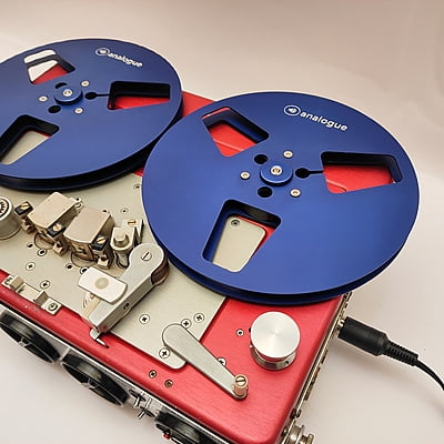 NAGRA E - Reel Holding Nuts - NE-NUT-BLUE