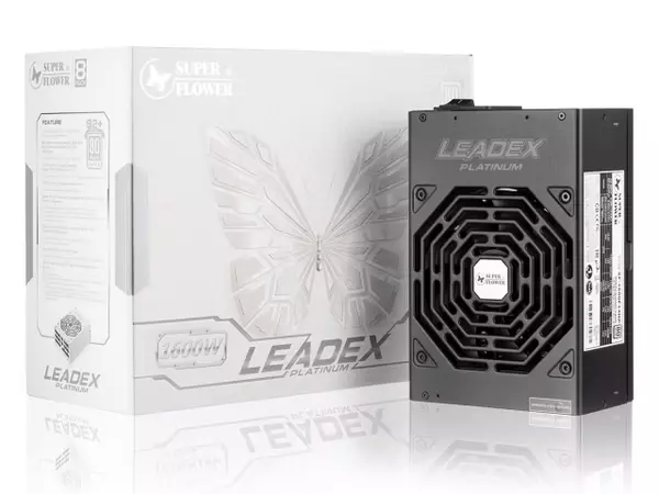 SUPER FLOWER POWER SUPPLY LEADEX PLATINUM 1600W (SF-1600F14HP)