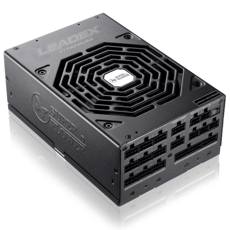 SUPER FLOWER POWER SUPPLY LEADEX TITANIUM 1600W ATX3.1 (SF-1600F14HT)