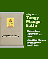 Tangy Mango Sattu | Protein Rich | Gluten Free