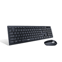 Fingers AeroClicks Wireless Keyboard and Mouse