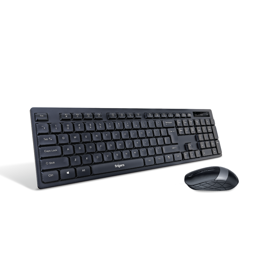 Fingers AeroClicks Wireless Keyboard and Mouse