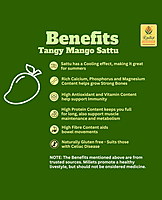 Tangy Mango Sattu | Protein Rich | Gluten Free