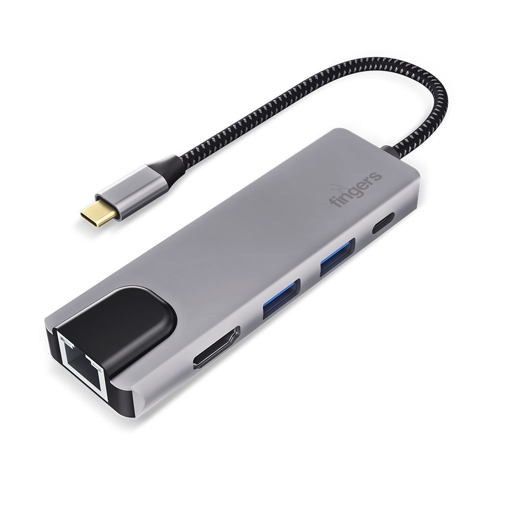 Fingers UltimoDock 5 in 1 USB-C Hub