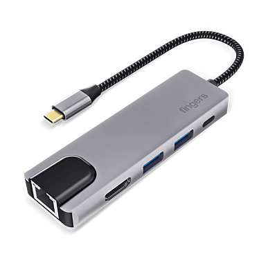 Fingers UltimoDock 5 in 1 USB-C Hub Fingers UltimoDock 5 in 1 USB-C Hub